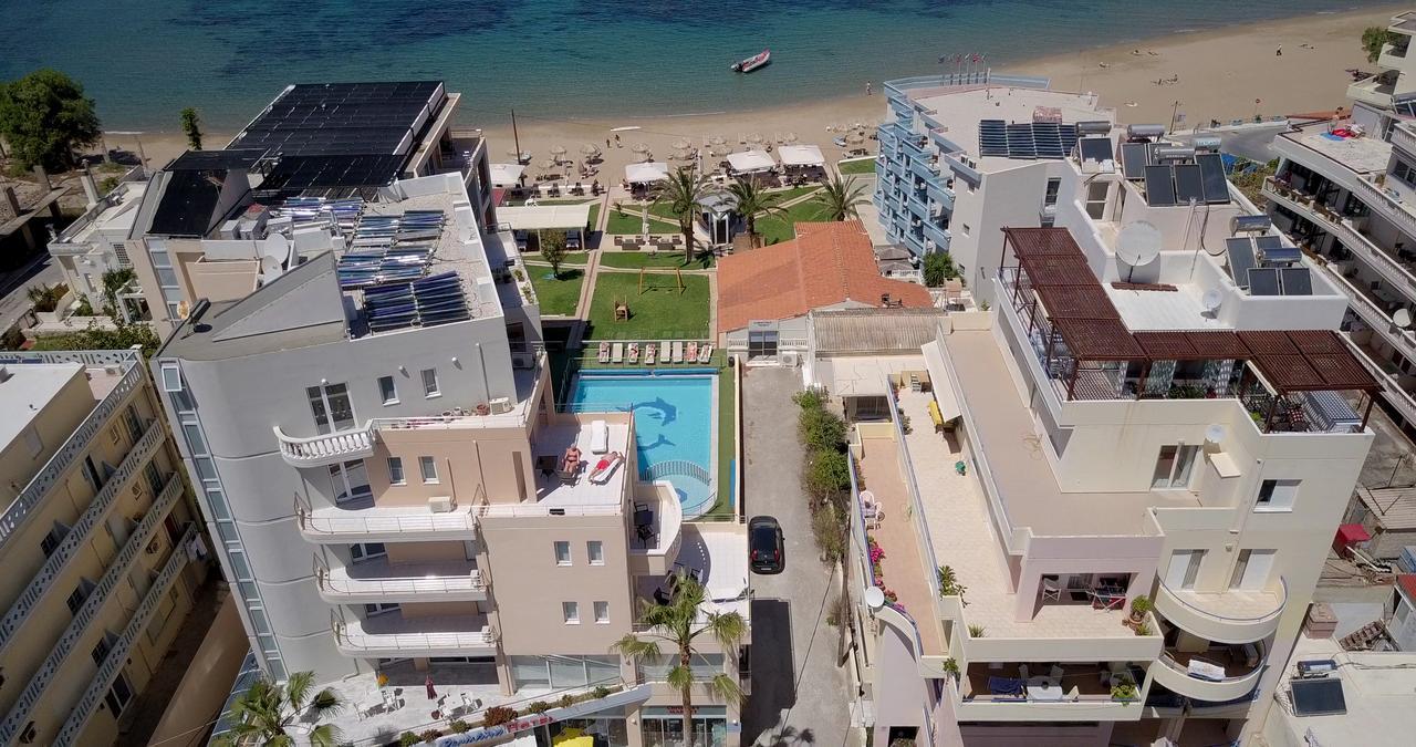Christina Beach Hotel خانيا المظهر الخارجي الصورة